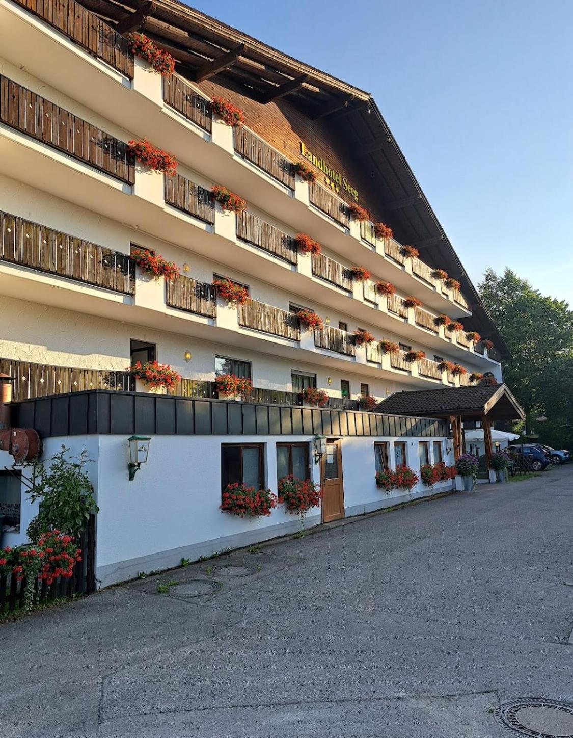 Ferienwohnung Darosa Gipfelglueck Seeg Buitenkant foto